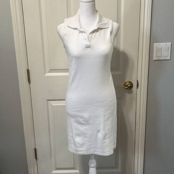 Brandy Melville Dresses & Skirts - Brandy Melville White Collared Dress One Size